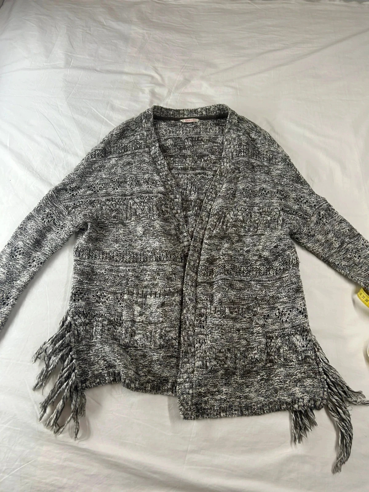 Grijze camaïeu-cardigan – photo 2